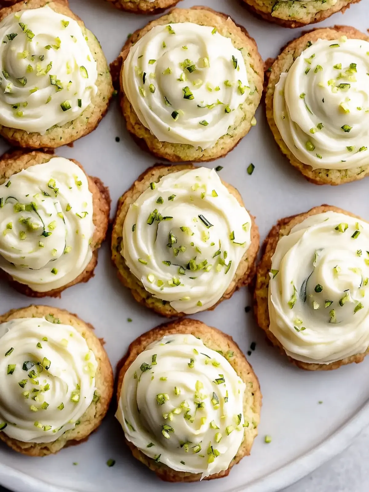 Bake Tender Zucchini Cookies with Tangy Cream Cheese Frosting: Recipe Guide